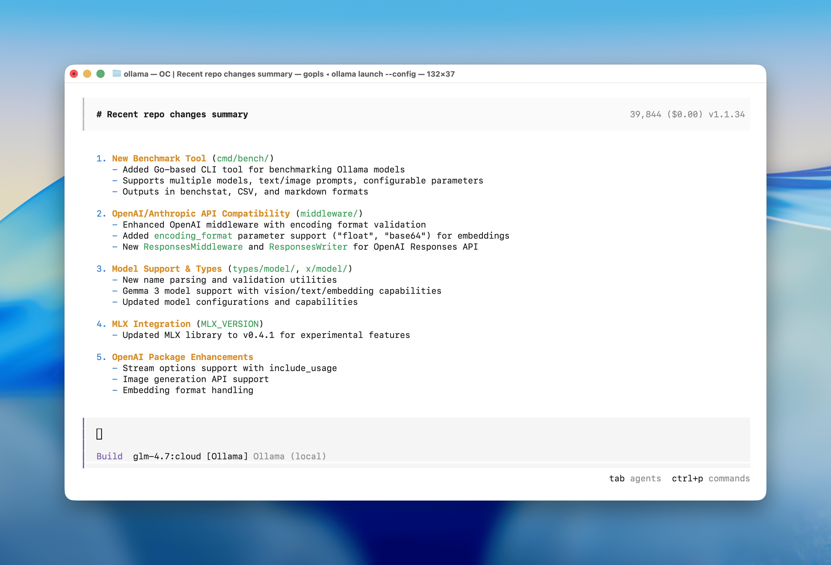 Ollama Launch OpenCode